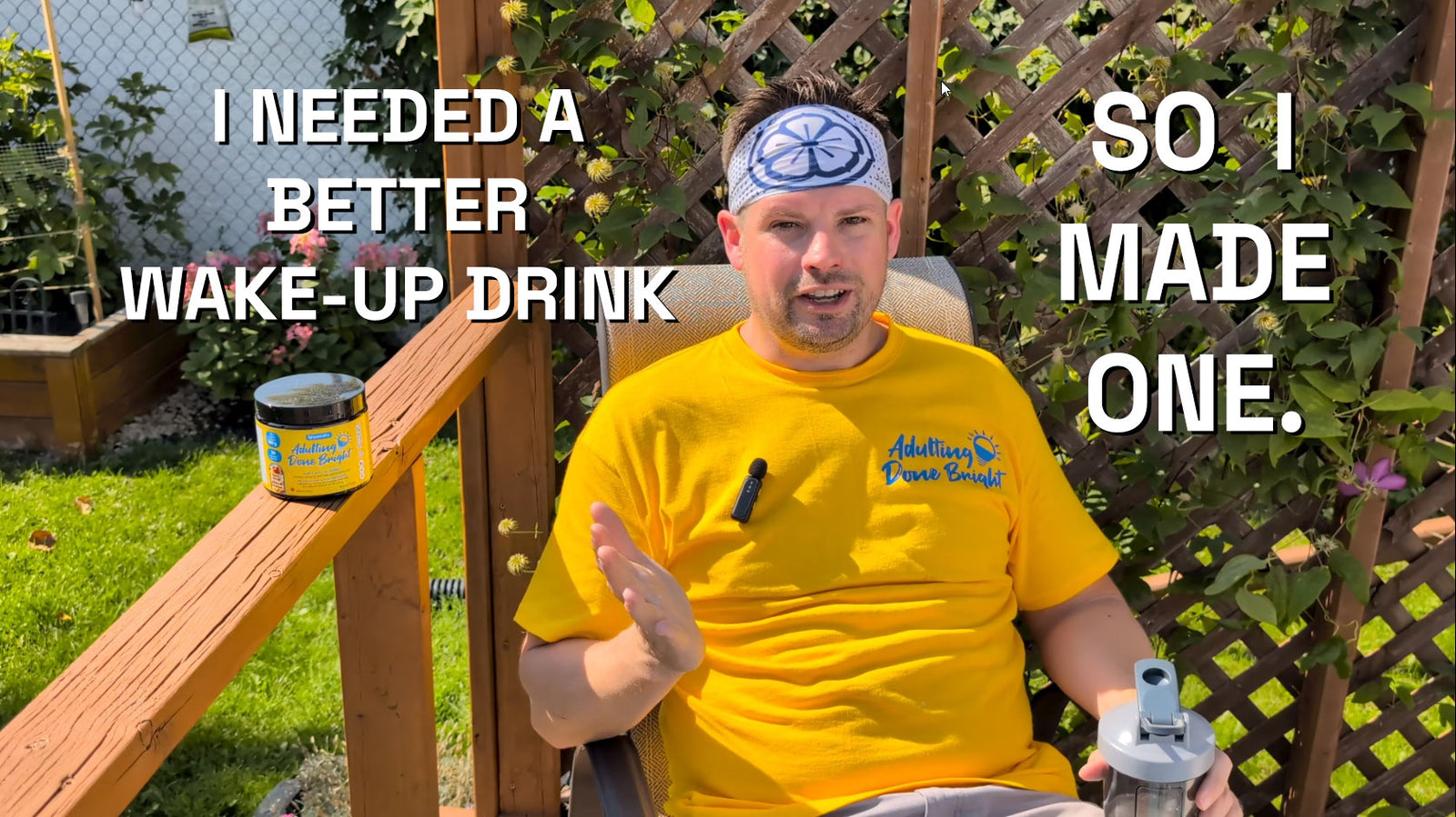 Founder video poster